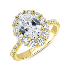 Halo Engagement Ring