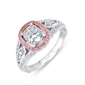 Cushion Cut Diamond Engagement Ring