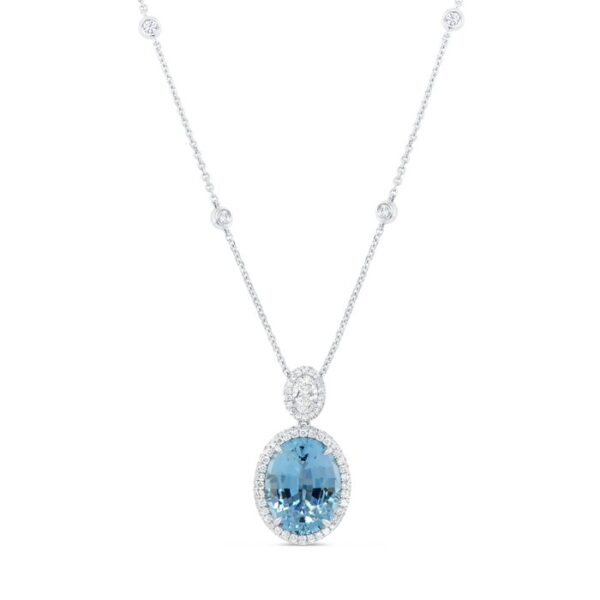 Drop Oval Shaped Drop Pendant - Image 3