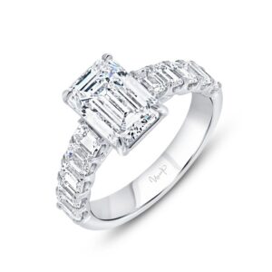 Emerald Cut Diamond Ring