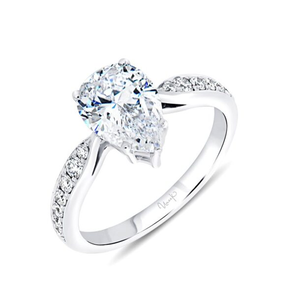 Straight Engagement Ring