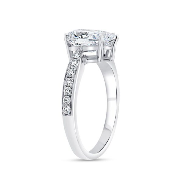 Straight Engagement Ring - Image 2