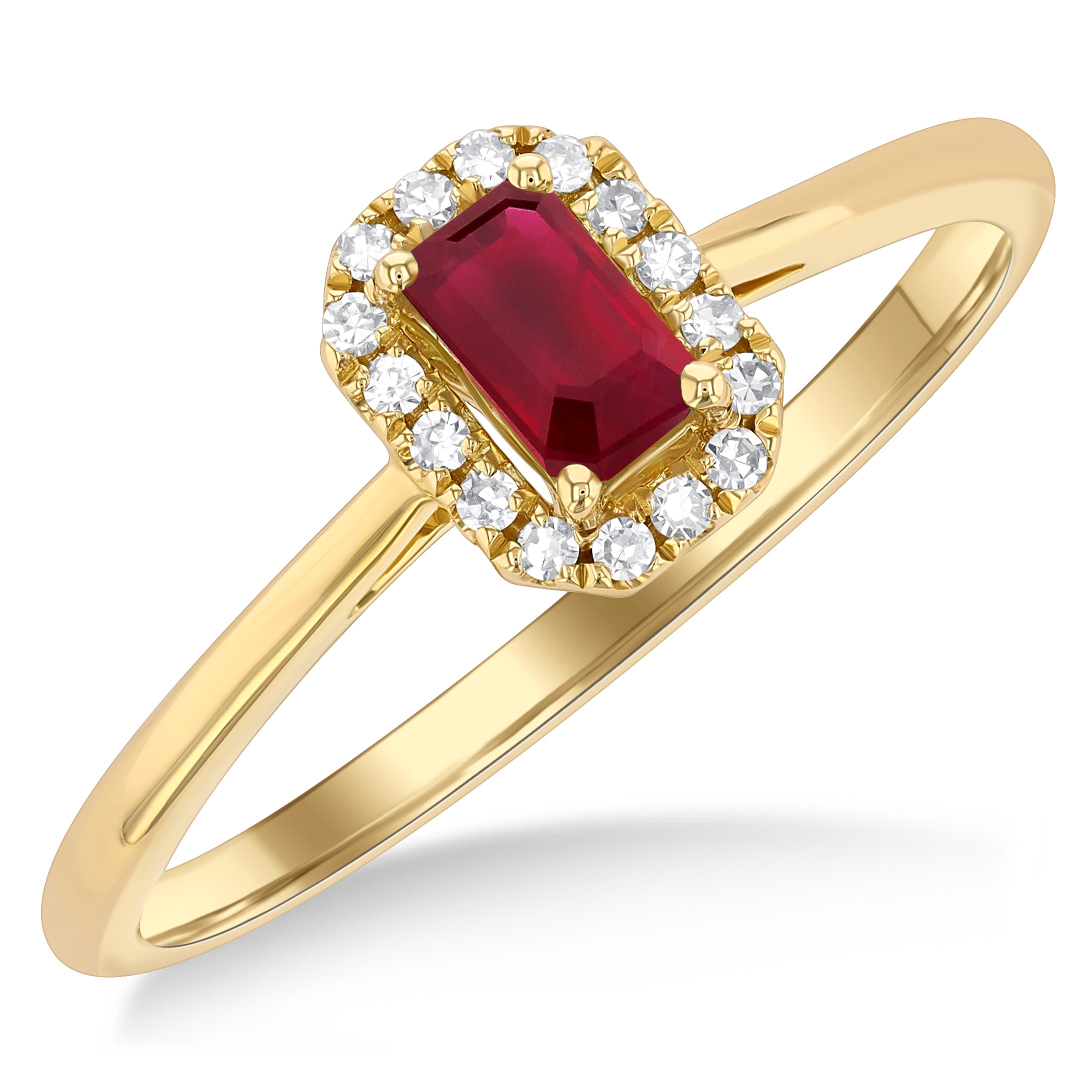 February is the month for love, and this vibrant ruby ring is the perfect way to show that special someone you care. It’s a modern classic that offers a striking pop of color and brilliant shine, making it an unforgettable gift that’s sure to be cherished.