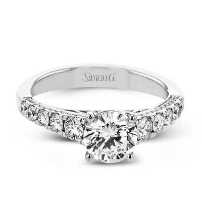 White Gold & Diamond Engagement Ring