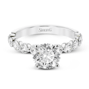 White Gold & Diamond Engagement Ring