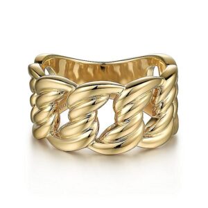 Gold Link Fashion Ring