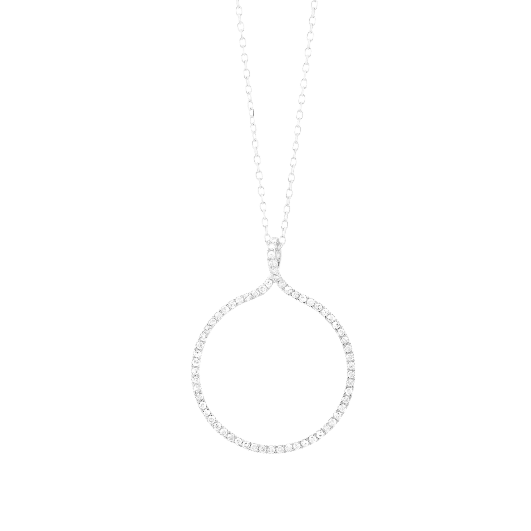 White Gold Diamond Necklace