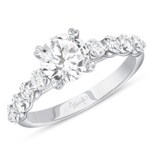 White Gold & Diamond Engagement Ring