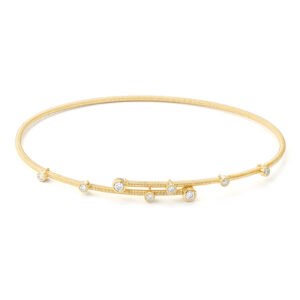 Gold & Diamond Bangle