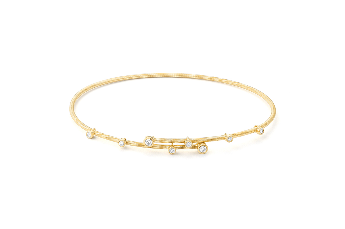 Gold & Diamond Bangle