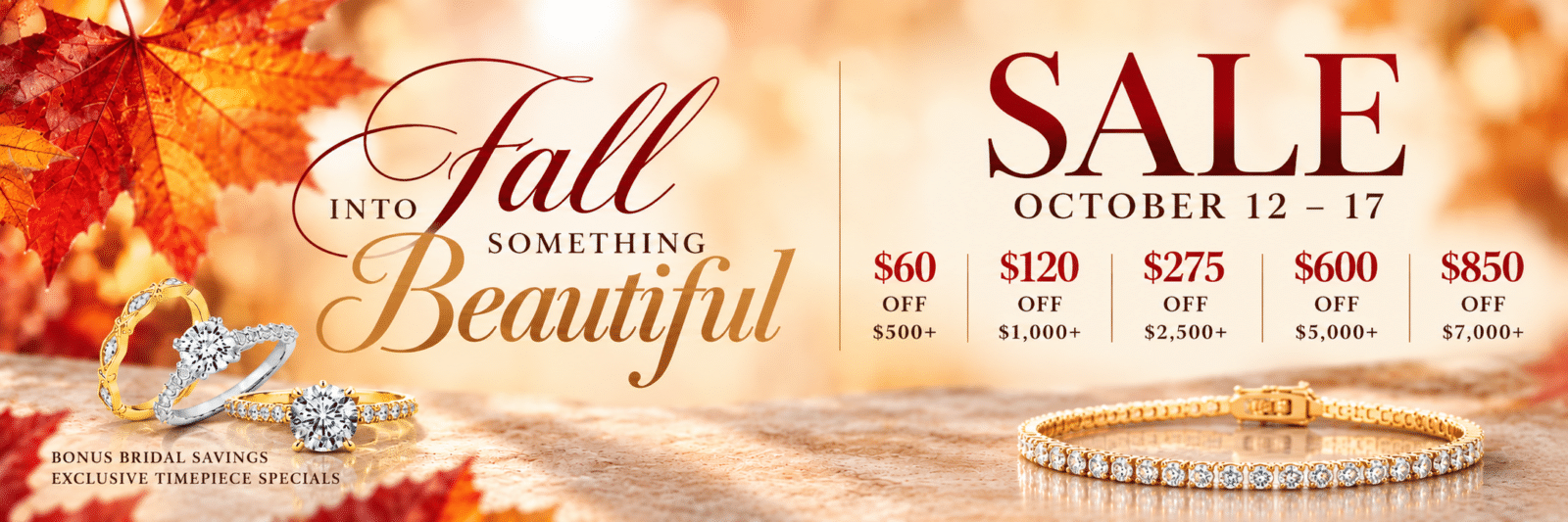 More to Love More to Save at Pav & Broome Fine Jewelry's Fall Sale